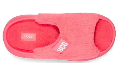 Ugg (wmns)  Foamo Plush Slide 'super Coral' In Pink