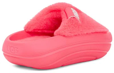 Ugg (wmns)  Foamo Plush Slide 'super Coral' In Pink