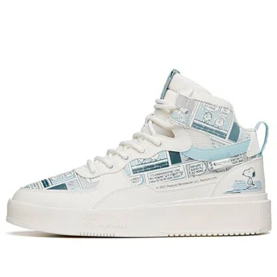 Anta X Snoopy Skateboarding Series Sneakers 'white Light Blue'
