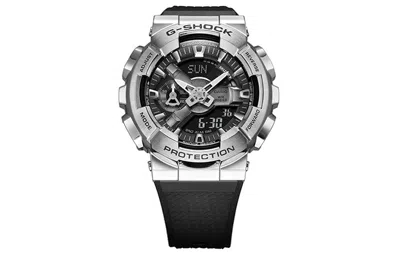 Casio G-shock Analog-digital 'black Silver'