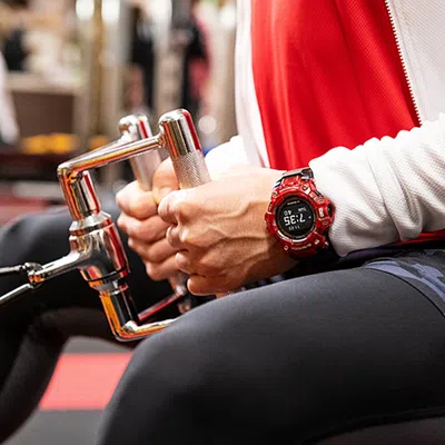 Casio G-shock Digital 'red' In Black