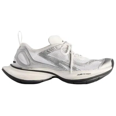 Balenciaga 45mm Circuit Tech Sneakers In White