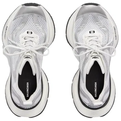 Balenciaga 45mm Circuit Tech Sneakers In White