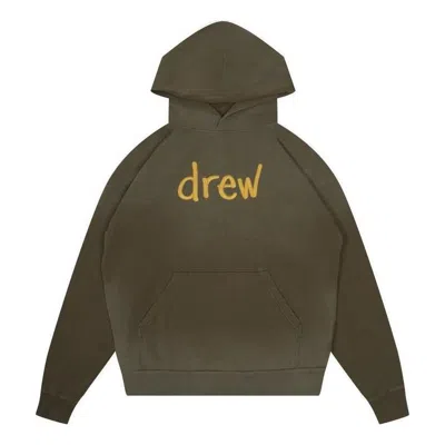 Drew House Scribble Oversized Hoodie 'olive Green'