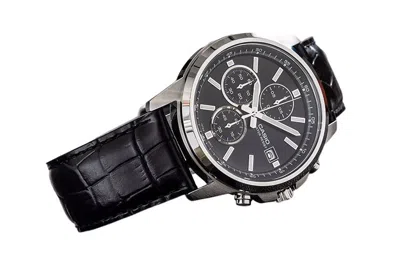 Casio Edifice Waterproof Men Mens Black Analog