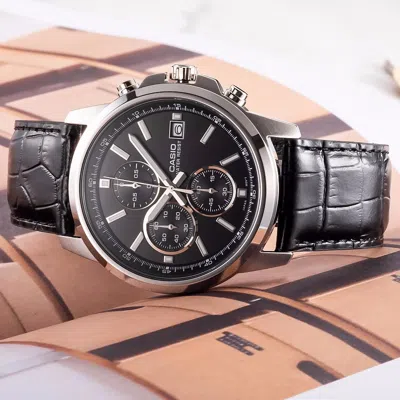 Casio Edifice Waterproof Men Mens Black Analog