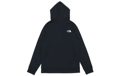 The North Face Logoed Hoodie In Black