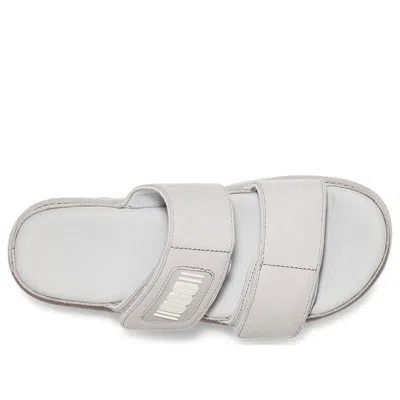 Ugg (wmns)  Greer Platform Slide 'metallic Grey' In Gray