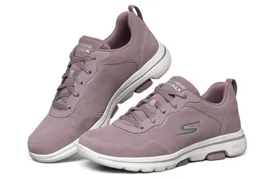 Skechers (wmns)  Go Walk 5 'mauve' In Neutral
