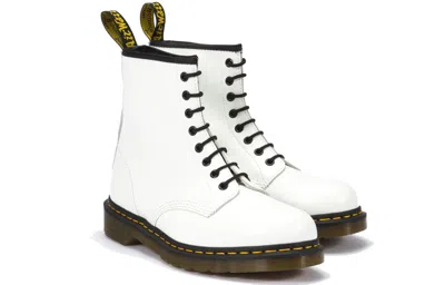 Dr. Martens 1460 Pascal Classic 8 High Top Martin Boots Unisex White In White