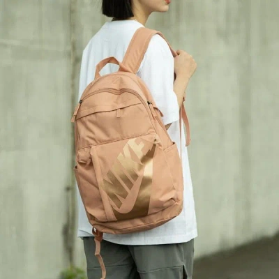 Nike Elemental Gold Logo Backpack 'pink'