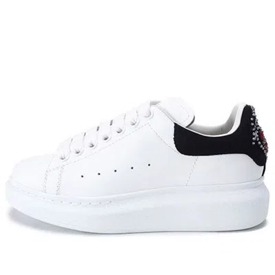 Alexander Mcqueen Alexander Mc Queen White And Black Oversized Sneakers In White