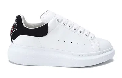 Alexander Mcqueen Alexander Mc Queen White And Black Oversized Sneakers In White