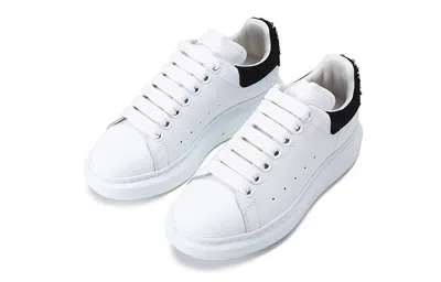 Alexander Mcqueen Alexander Mc Queen White And Black Oversized Sneakers In White