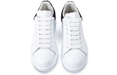 Alexander Mcqueen Alexander Mc Queen White And Black Oversized Sneakers In White