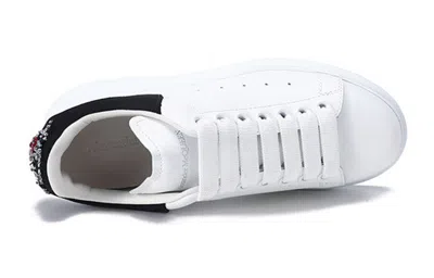 Alexander Mcqueen Alexander Mc Queen White And Black Oversized Sneakers In White