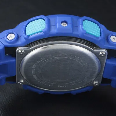 Casio G-shock Digital 'blue' In Black