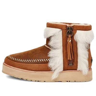 Ugg (wmns)  W Fluff Punk Boot In Brown