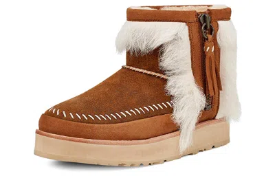 Ugg (wmns)  W Fluff Punk Boot In Brown