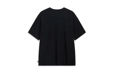 Li-ning Badfive Short Sleeve T-shirt 'black' In Multi