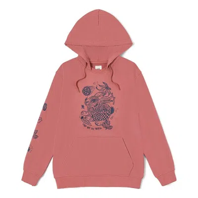 Vans (wmns)  Year Of The Rabbit Hoodie 'red' In Pink