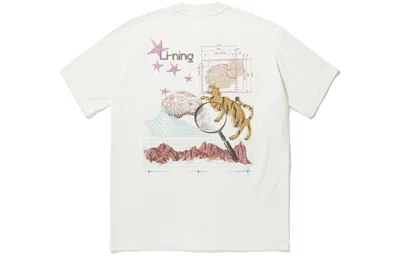 Li-ning Tiger Graphic T-shirt 'white'