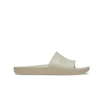 Crocs Slides Unisex Bone 43 In Neutral