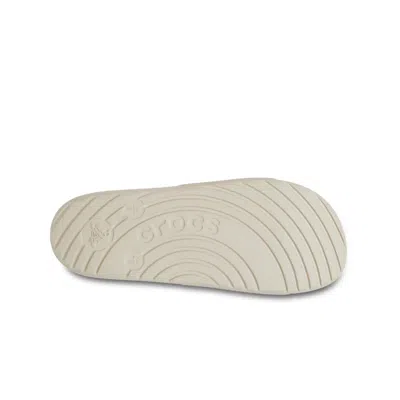 Crocs Slides Unisex Bone 43 In Neutral