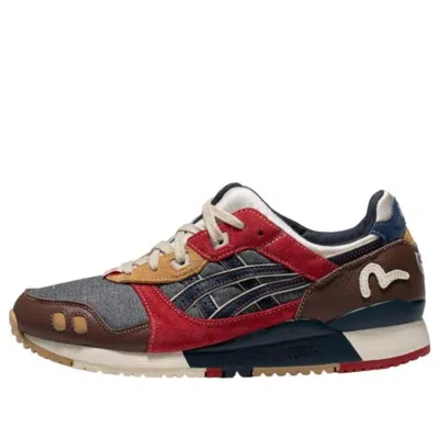 Asics Gel-lyte 3 X Evisu 'red Grey Brown' In Multi