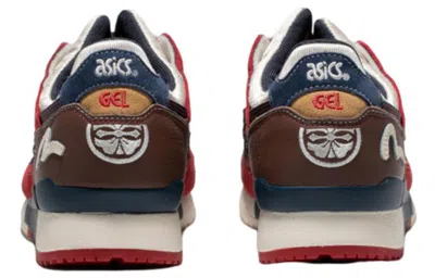 Asics Gel-lyte 3 X Evisu 'red Grey Brown' In Multi