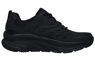 Skechers Wide Width Ultra Flex 3.0 Jinie Work Sneaker In Black
