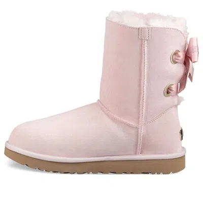 Ugg (wmns)  Customizable Bailey Bow Short Fleece Lined Pink Red