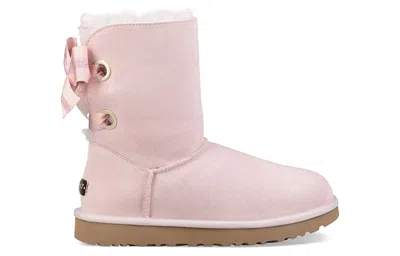 Ugg (wmns)  Customizable Bailey Bow Short Fleece Lined Pink Red