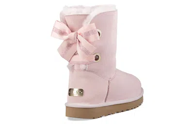 Ugg (wmns)  Customizable Bailey Bow Short Fleece Lined Pink Red
