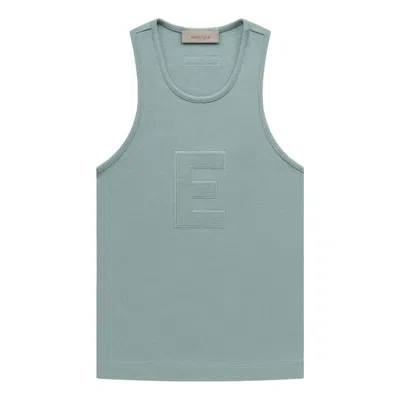 Essentials (wmns) Fear Of God  Ss23 Waffle Tank 'sycamore' In Gray