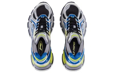 Li-ning Furious Rider Bow 'white Blue Green'