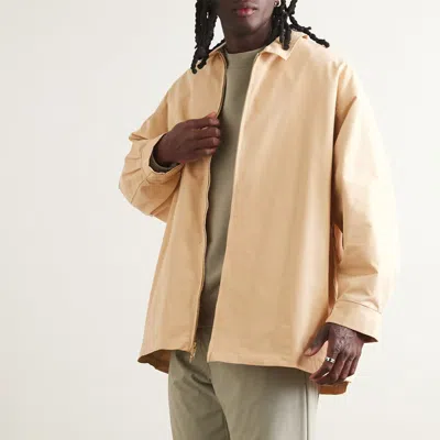 Essentials Fear Of God  Ss23 Barn Jacket 'sand' In Neutral