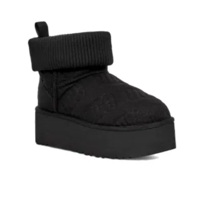 Ugg Classic Mini Platform Boots In Black