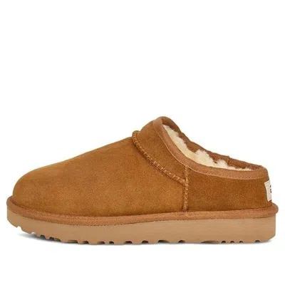 Ugg W Classic Micro Chestnut Sabot In Brown