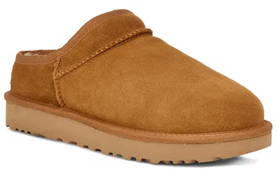 Ugg W Classic Micro Chestnut Sabot In Brown