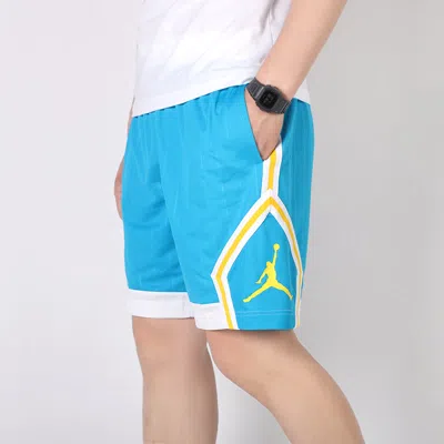 Nike As Men's J Jm Diamond Striped Sho In Blue