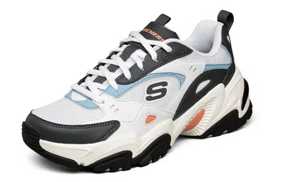 Skechers (wmns)  Stamina V2 Low Running Shoes White/black In Multi