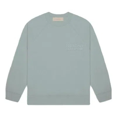 Essentials Fear Of God  Crewneck Sweatshirt 'sycamore' In Blue