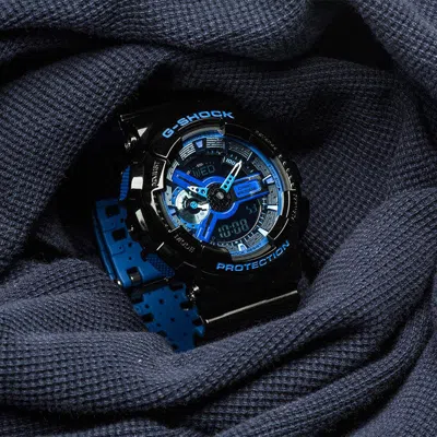 Casio G-shock Analog-digital 'black Blue'