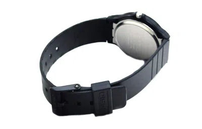 Casio Mens White Dial Black Resin Strap Watch Mq24-7b2llub