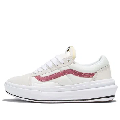 Vans Old Skool Overt Comfycush 'white Red' In Neutral