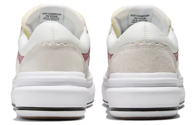 Vans Old Skool Overt Comfycush 'white Red' In Neutral