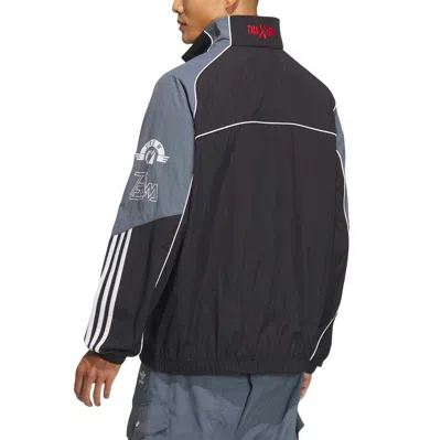 Adidas Originals Adidas Motorcore Woven Jacket 'black' In Blue