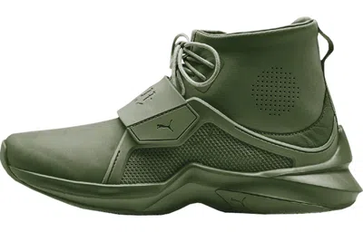 Puma (wmns)  Fenty X Trainer Hi 'cypress' In Green