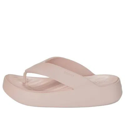Crocs Getaway Platform Flip Flops In Pink